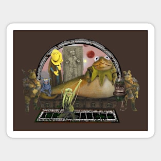 Kermit the Hut Magnet